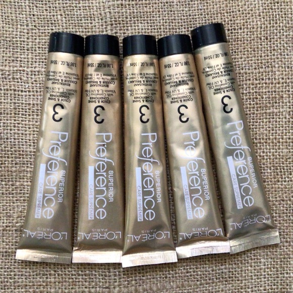 Bundle 5 Hair Loreal Superior Preference Care #3 Supreme Color Shine Conditioner - Picture 1 of 7